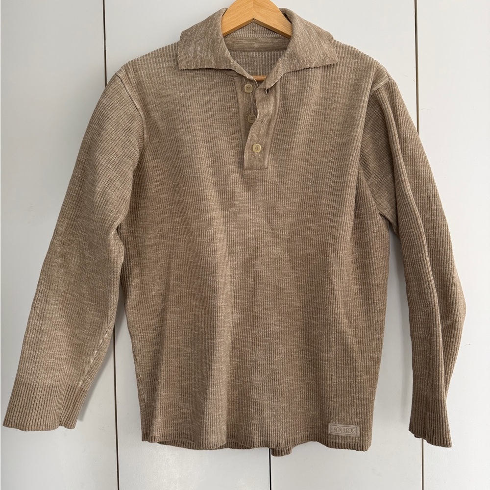 Jacquemus Ribbed Tan Knitwear
